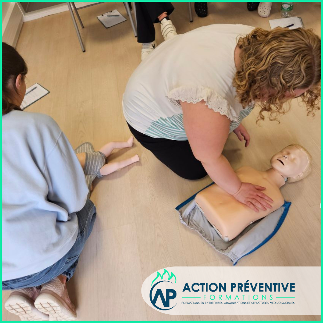 Formation Sauveteur Secouriste du Travail petite enfance à La Réunion