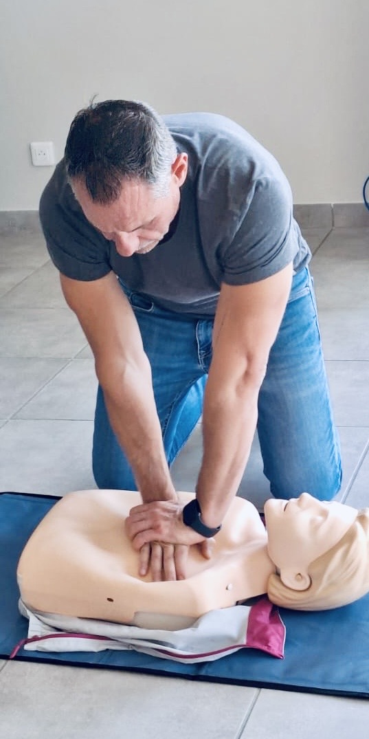 Bruno Chaumette formateur en sécurité au travail animant une formation à La Réunion